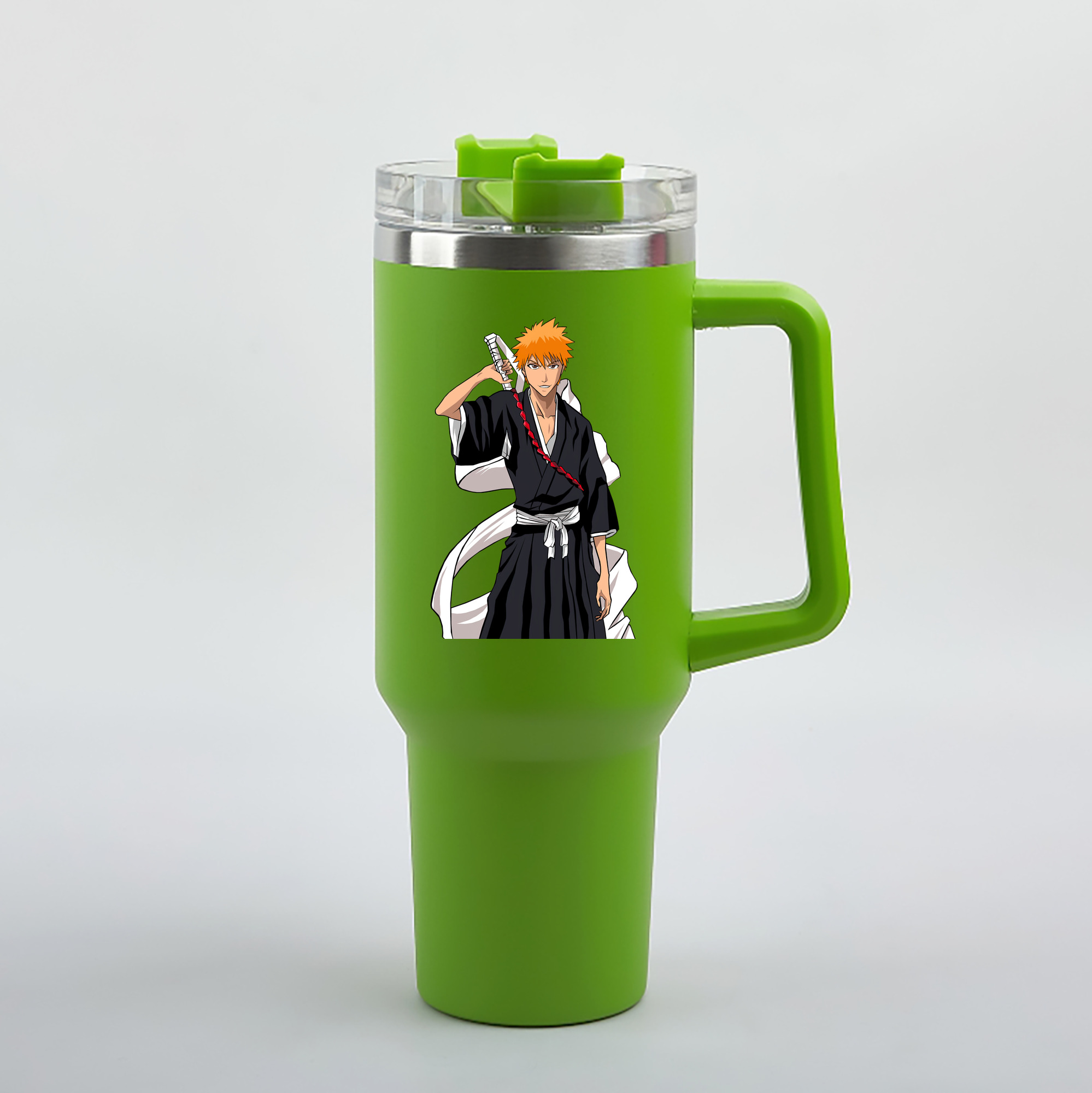 （画像用） ブリーチ 黒崎一護（くろさき いちご）BLEACH Kurosaki Ichigo 1200mL車用タンブラー（カラープリント）